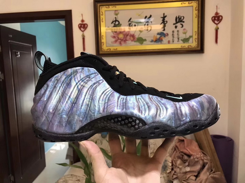 Authentic Nike Air Foamposite One PRM Abalone(fit half size smale)